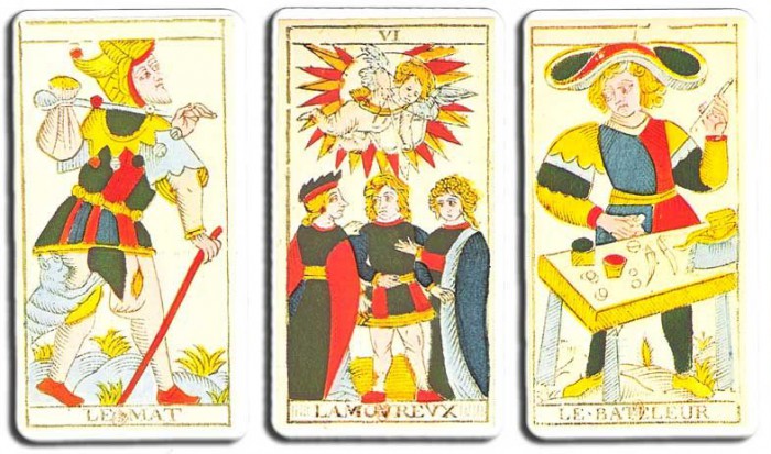 Le Tarot de Nicolas Conver dans sa version d'origine