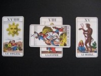 Tarot de Marseille : les tirages en croix